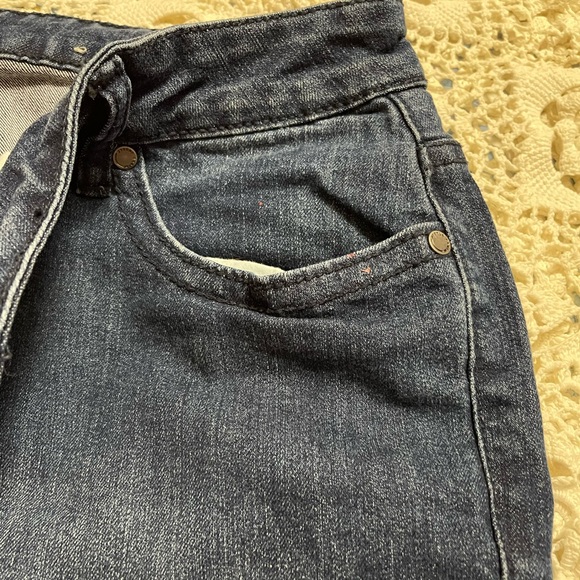 Avenue Denim Bermuda Shorts Dark Wash Size 20 - Picture 7 of 7